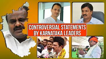 Karnataka leaders who courted controversy in 2018