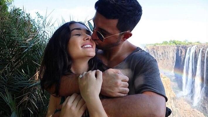 Amy Jackson Gets Engaged! Amy Jackson Gets Engaged!