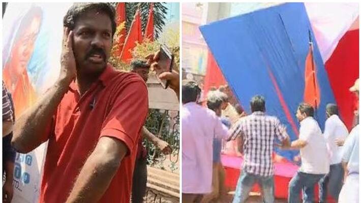 attack against asianet news cameraman on bjp hartal attack against asianet news cameraman on bjp hartal