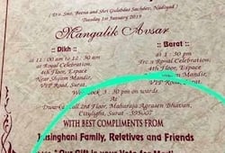 couple mention pm modi in their wedding card and request guests to vote bjp in lok sabha election