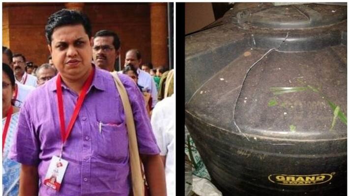 bomb attack against A N Shamseer mla home bomb attack against A N Shamseer mla home