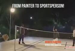 WATCH: 'Shuttler Didi' Mamata Banerjee shows off badminton skills, video goes viral