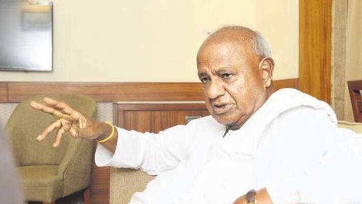 Future of coalition depends on Congress high command says HD Deve Gowda Future of coalition depends on Congress high command says HD Deve Gowda
