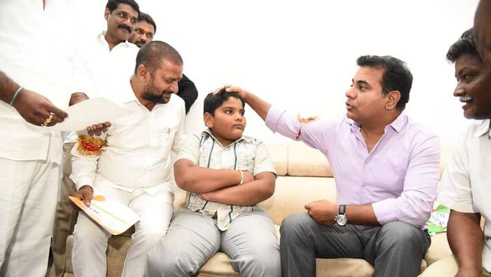 sairam being able to walk normally trs working president ktr in twitter sairam being able to walk normally trs working president ktr in twitter