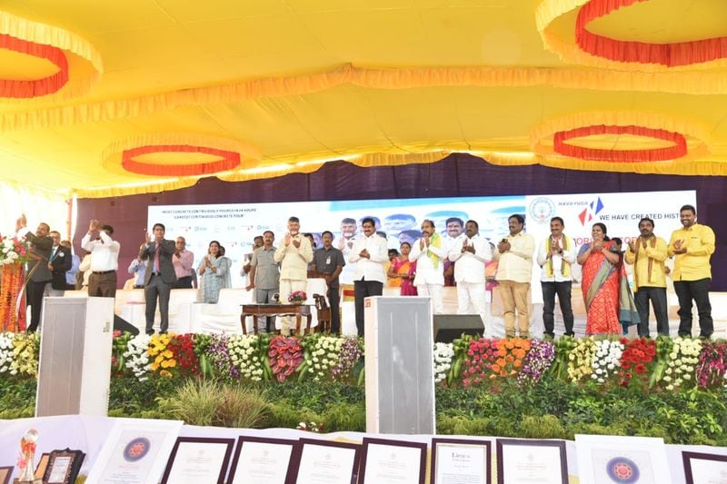 Polavaram Project In Guinness Book Of World Records
