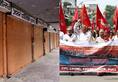 Trade unions Bharat Band effected in some city, but more over away from band