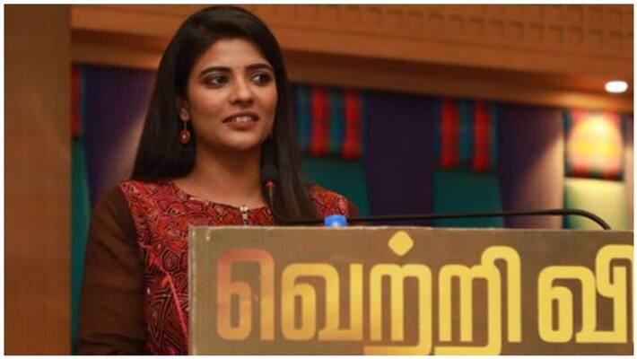 actress aiswarya at kana success meet actress aiswarya at kana success meet