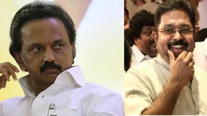 TTV Dinakaran Tweet about MK Stalin TTV Dinakaran Tweet about MK Stalin
