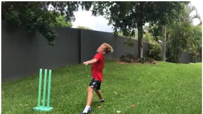 ind vs ausis 2018 19 watch ausis boy imitating jasprit bumrah ind vs ausis 2018 19 watch ausis boy imitating jasprit bumrah