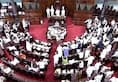 Rajya Sabha adjourned Tamil Nadu parties create ruckus postal exam Tamil