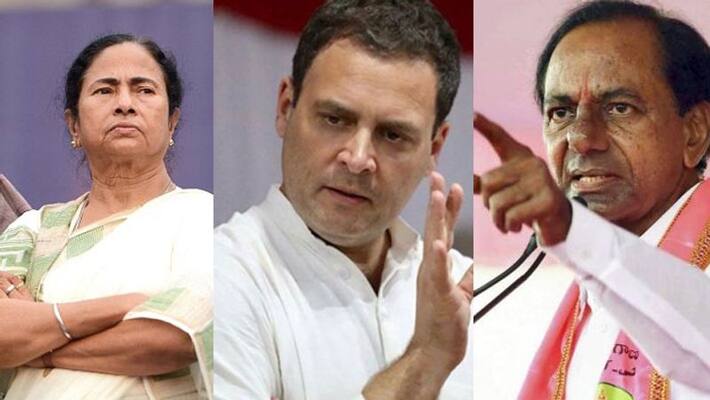 Mamata Banerjee rally...K Chandrasekhar Rao against sharing dais with Rahul Gandhi Mamata Banerjee rally...K Chandrasekhar Rao against sharing dais with Rahul Gandhi