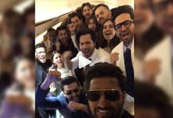 URI: Vicky Kaushal promotes his film with an airplane full of Bollywood celebs