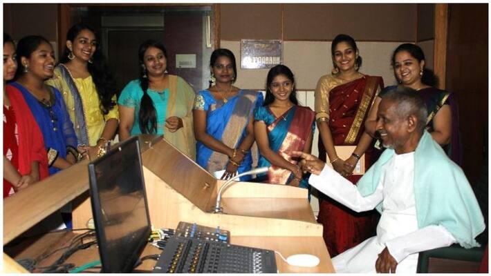 9 college girls to sing in ilayaraja music 9 college girls to sing in ilayaraja music
