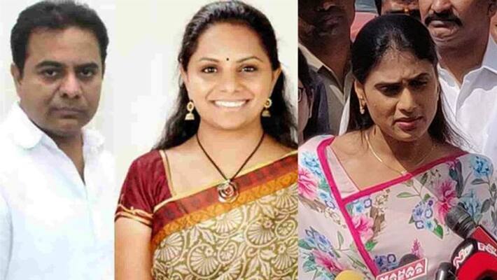 KTR and Kavitha behind Sharmila's complaint KTR and Kavitha behind Sharmila's complaint