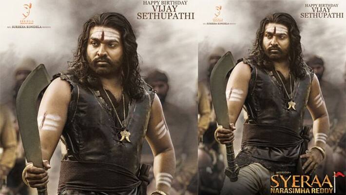 vijay setupathi look from sye ra narasimhareddy movie vijay setupathi look from sye ra narasimhareddy movie