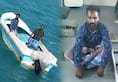 Two Sri Lankan refugees illegally try to flee arrested Tamil Nadu waters Indian Coast Guard Mandapam