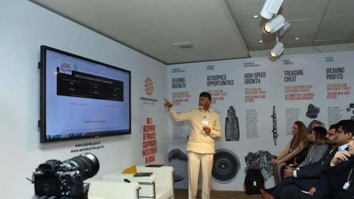 ap cm chandrababu davos tour canceled ap cm chandrababu davos tour canceled