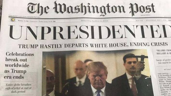 fake news published on US President Donald Trump fake news published on US President Donald Trump