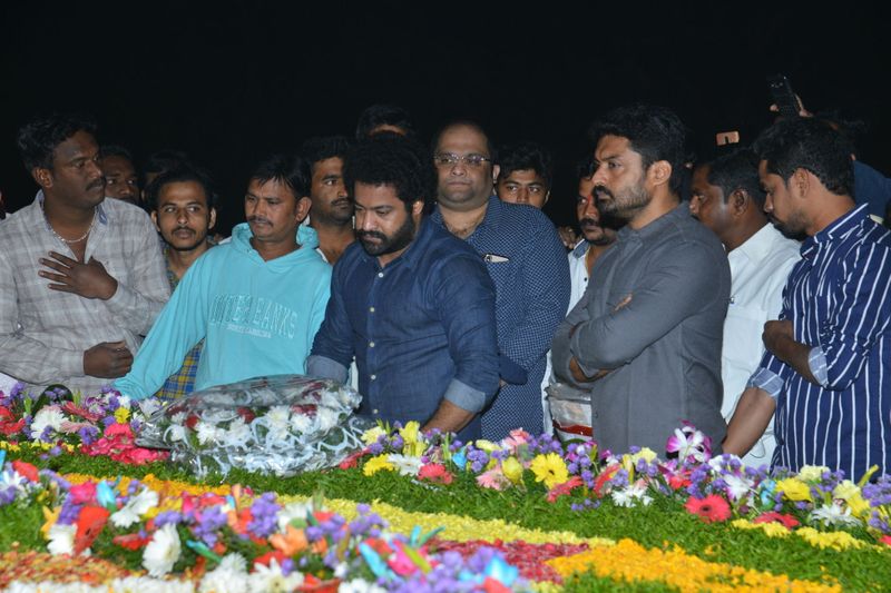 NTR Family Visit NTR Ghat Photos