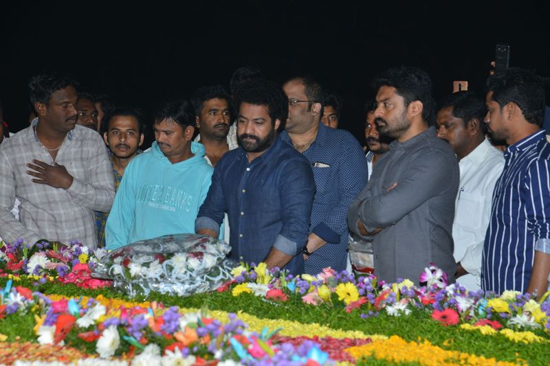NTR Family Visit NTR Ghat Photos