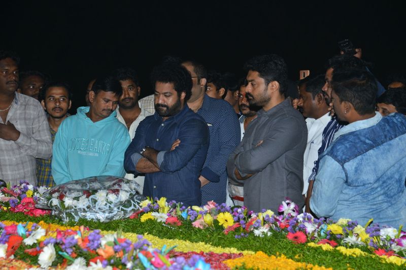 NTR Family Visit NTR Ghat Photos
