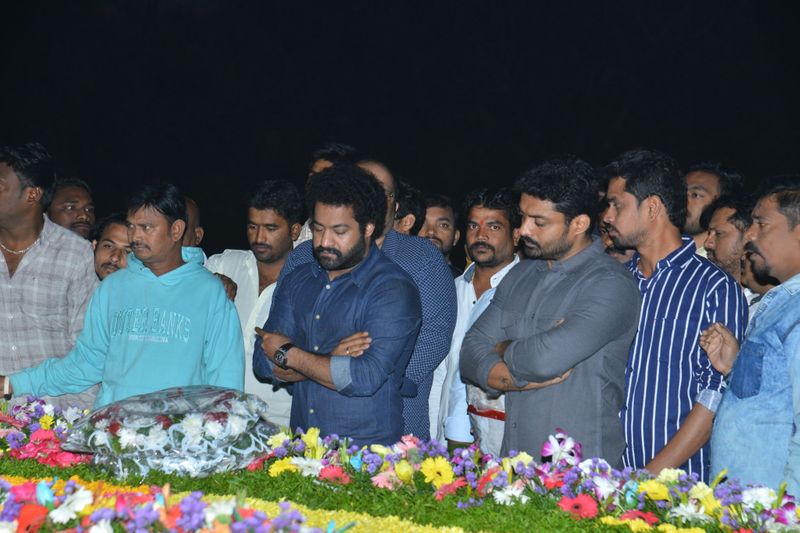 NTR Family Visit NTR Ghat Photos