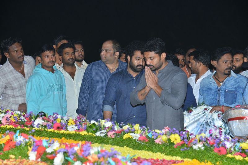 NTR Family Visit NTR Ghat Photos