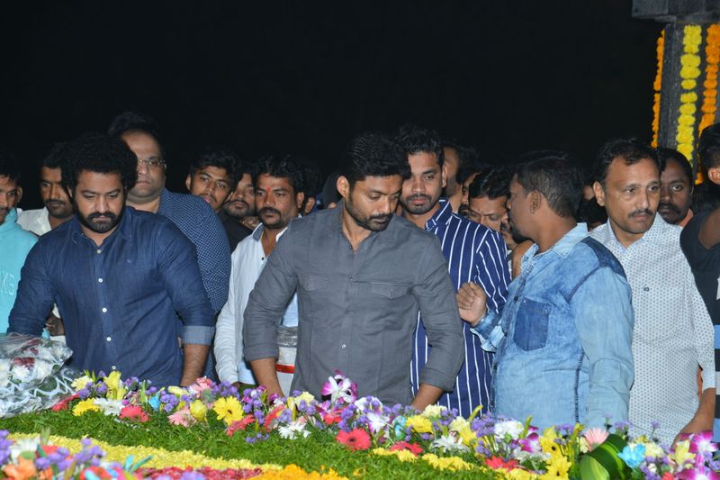 NTR Family Visit NTR Ghat Photos