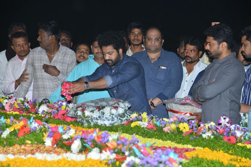 NTR Family Visit NTR Ghat Photos
