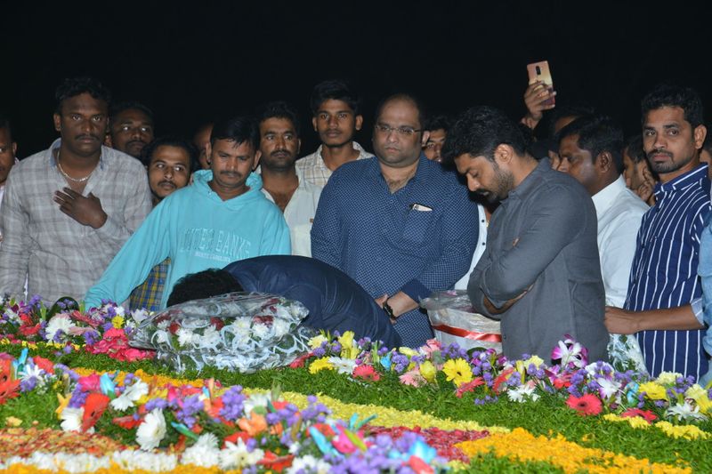 NTR Family Visit NTR Ghat Photos