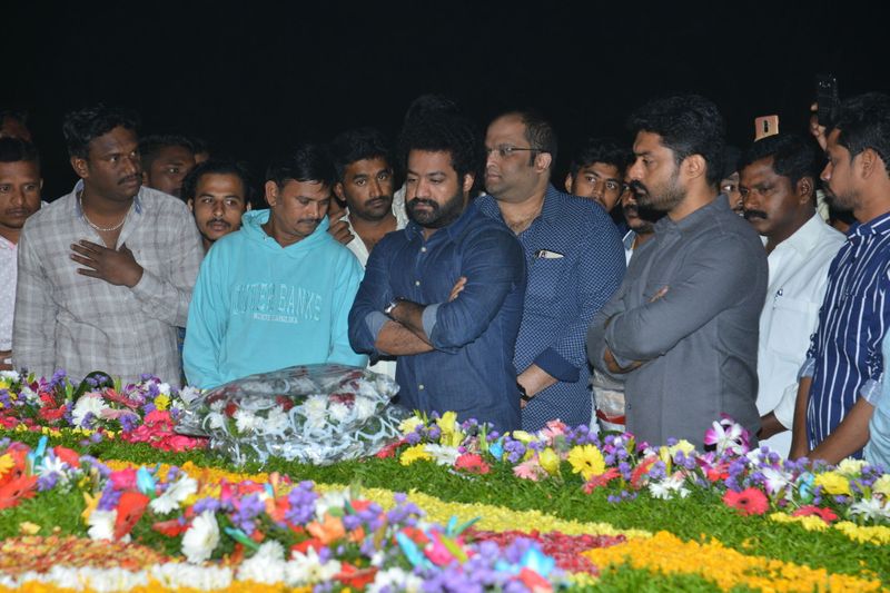 NTR Family Visit NTR Ghat Photos