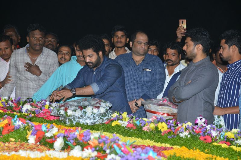NTR Family Visit NTR Ghat Photos