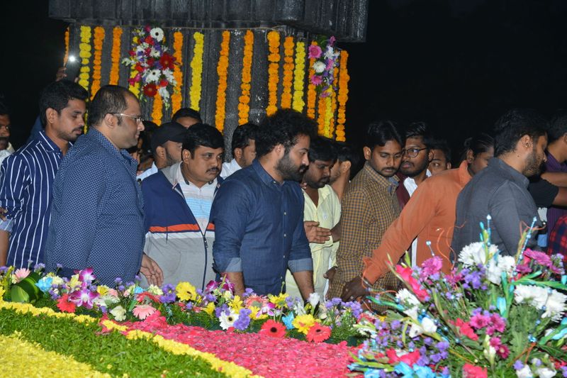 NTR Family Visit NTR Ghat Photos