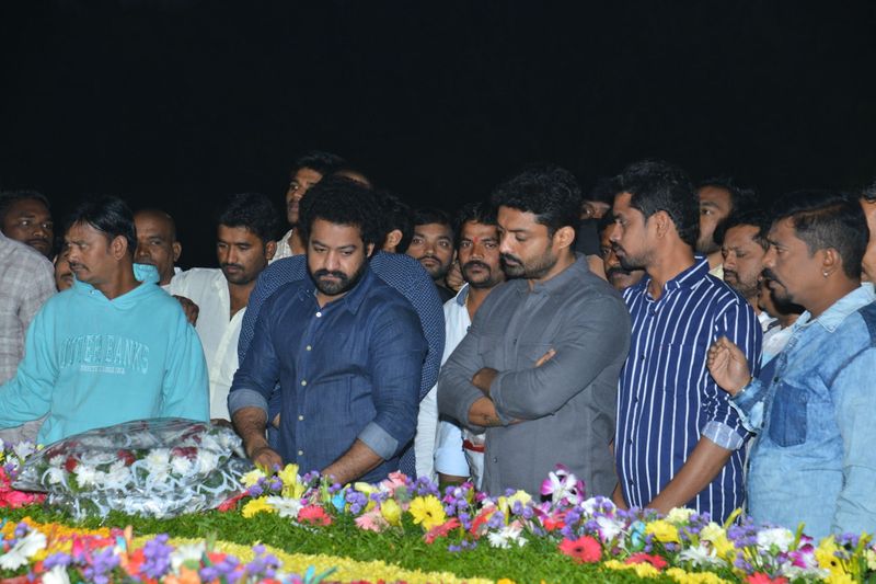 NTR Family Visit NTR Ghat Photos
