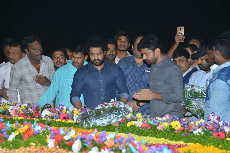NTR Family Visit NTR Ghat Photos