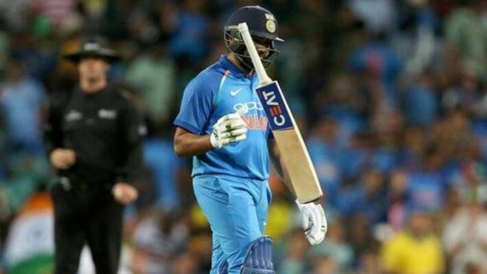 New Zealand vs India 2nd ODI rohit out by 87 New Zealand vs India 2nd ODI rohit out by 87