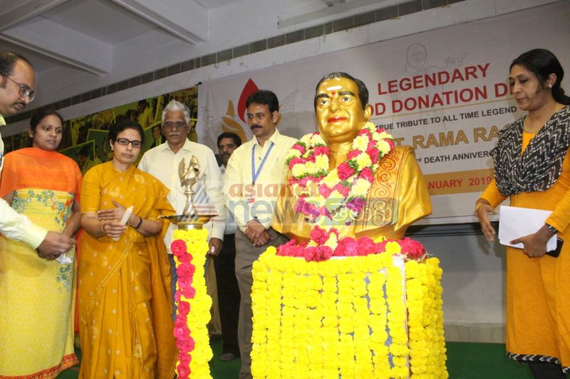 Nara Bhubaneswari at NTR trust Bhawan,at legend blood donation camp