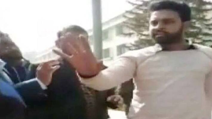 UP Congress student leader warns to women student UP Congress student leader warns to women student