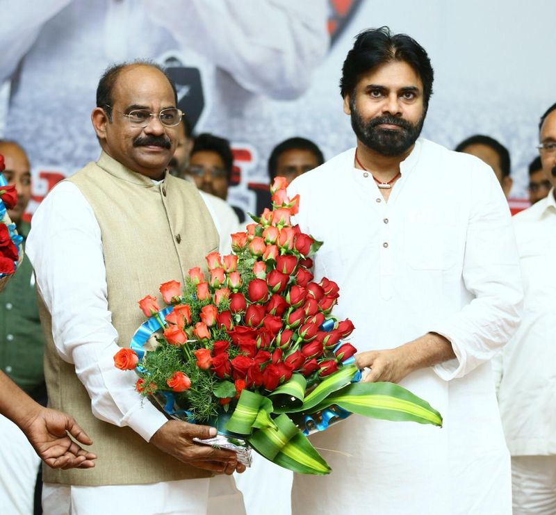 akula satyanarayana joined janasena party
