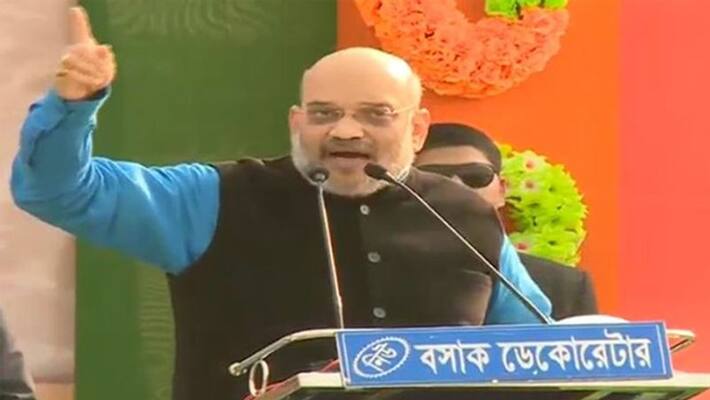 If you do not let us land the chopper I will speak from the helicopter Amit Shah If you do not let us land the chopper I will speak from the helicopter Amit Shah