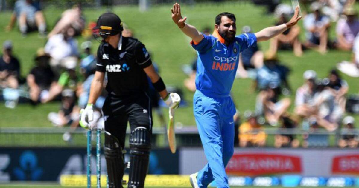 Napier ODI Mohammed Shami fastest Indian