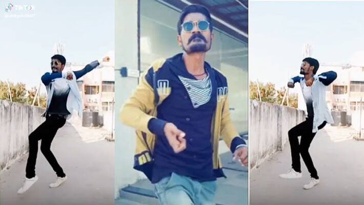 a person look alike Dhanush video goes viral a person look alike Dhanush video goes viral