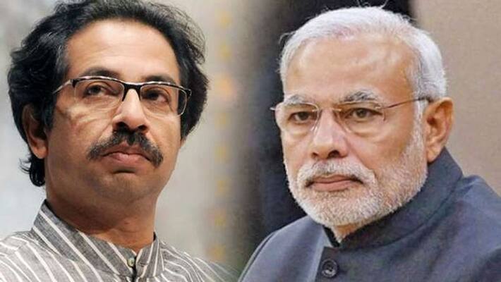 Sivasena attacked Narendra modi Sivasena attacked Narendra modi