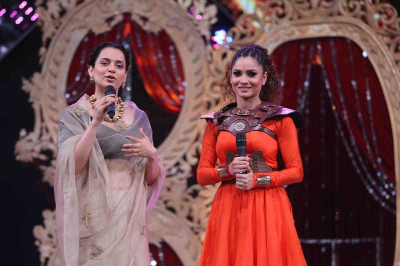 Actress Kangana Ranaut along with Ankita Lokhande will be seen on Sa Re Ga Ma Pa grand finale. The duo will promote their new film Manikarnika on the show.