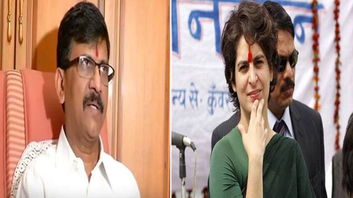 priyanka gandhi means acche din for congress says shiv sena priyanka gandhi means acche din for congress says shiv sena