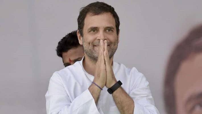 Rahul Gandhi promises minimum income guarantee to poor if Congress returns to power Rahul Gandhi promises minimum income guarantee to poor if Congress returns to power