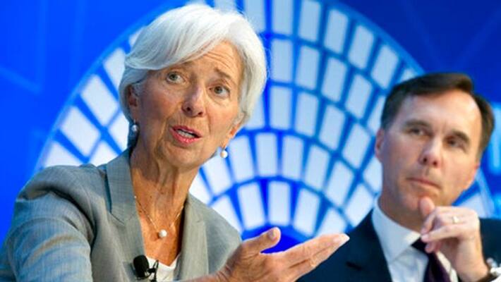 IMF chief Christine Lagarde tells IMF chief Christine Lagarde tells