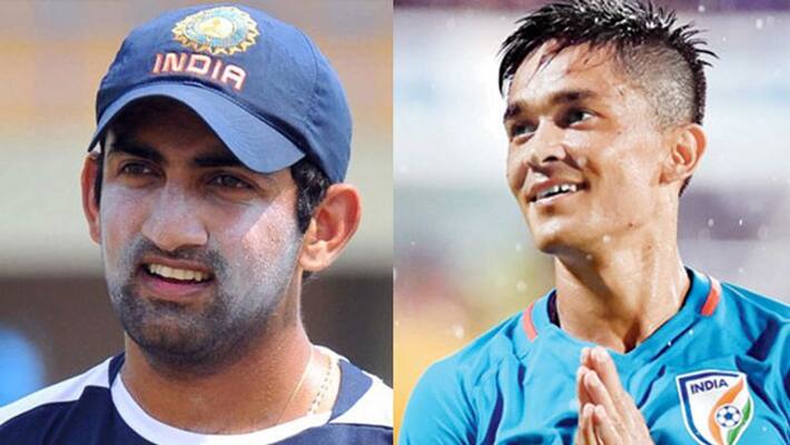 Gautam Gambhir and Sunil Chhetri Recipients Of Padma Shri Gautam Gambhir and Sunil Chhetri Recipients Of Padma Shri