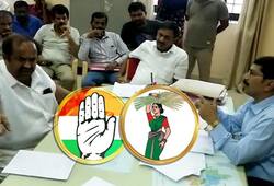 karnataka Congress JD(S) fight Mandya appointment milk union video