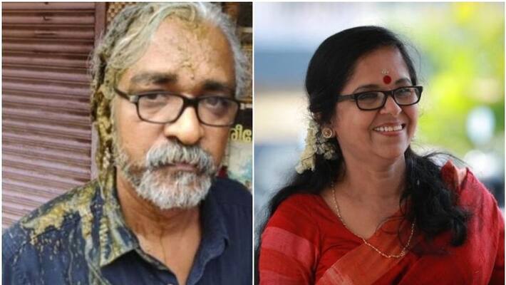 s saradakkutty in attack against director priyanandan s saradakkutty in attack against director priyanandan